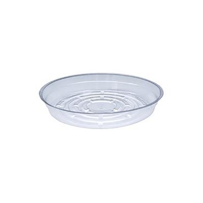 Clear Vinyl Saucer 8"