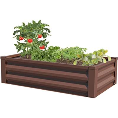 Metal Raised Bed Planter with Liner