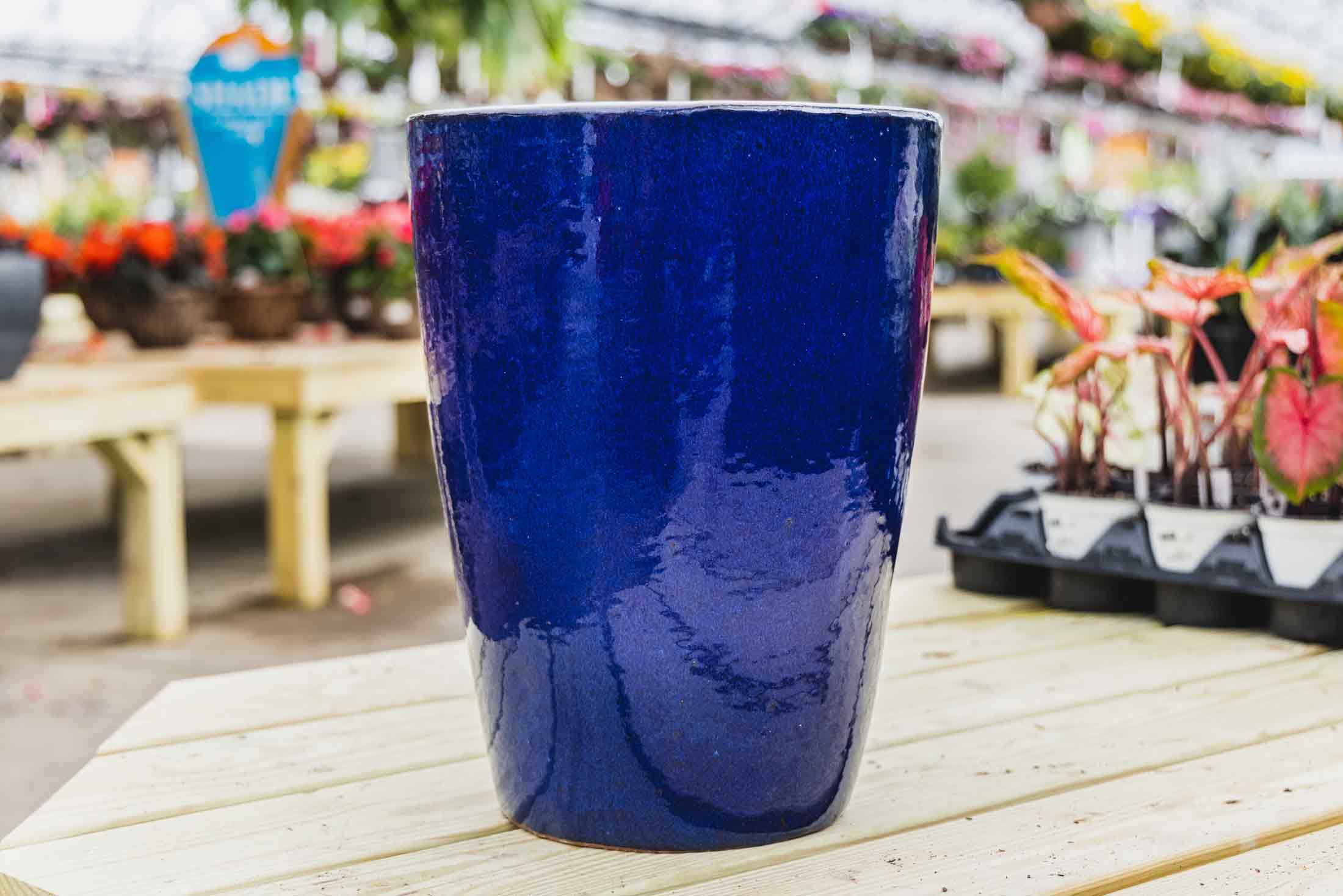 20" Cobalt Tall Standard Pot
