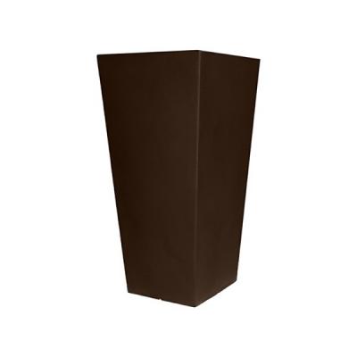 Cosmopolitan Square Planter 13" x 26" Espresso