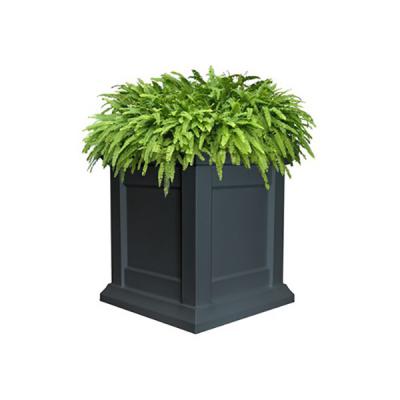 Modern Colonial Planter 16" Black