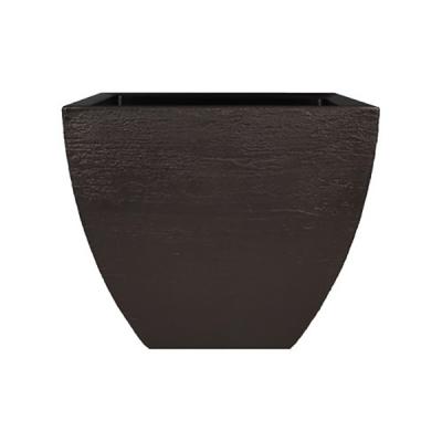 Modern Square Planter 20" x16.5" Espresso