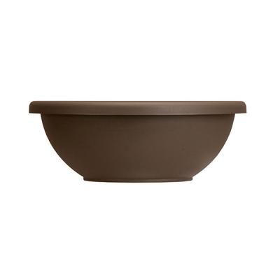 Garden Bowl Planter 12" Chocolate