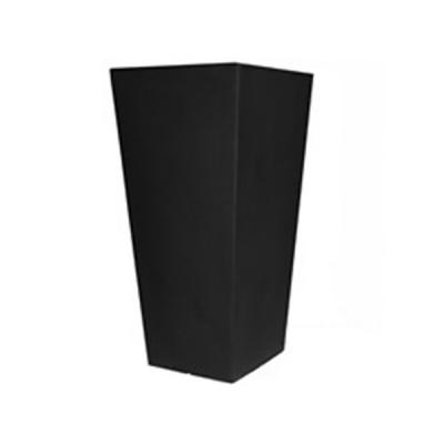 Cosmopolitan Square Planter 13" x 26" Black