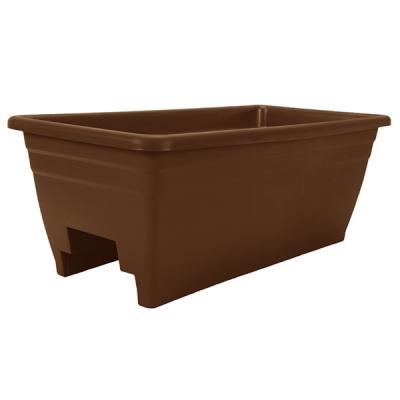 Deck Rail Planter 24" Chocolate