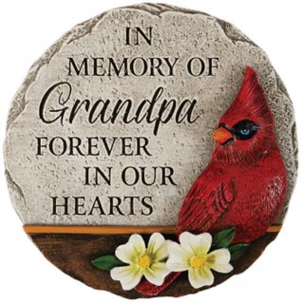 GRANDPA MEMORY GARDEN STONE