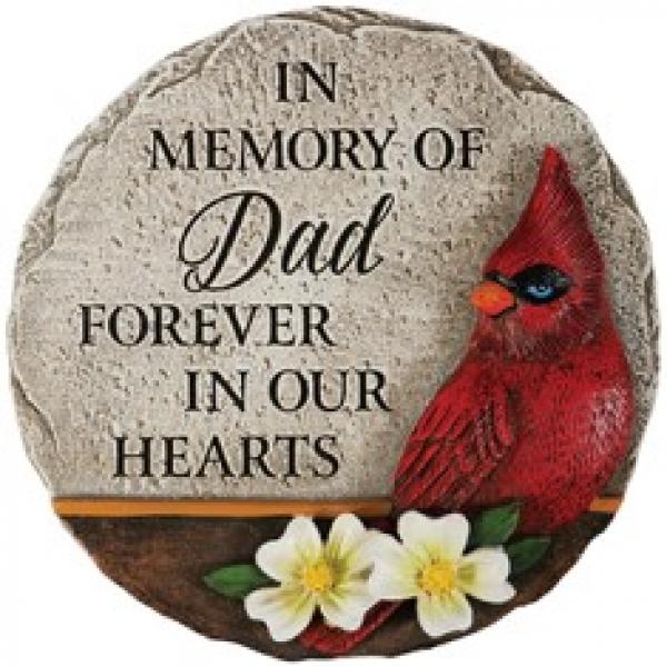 DAD MEMORY GARDEN STONE