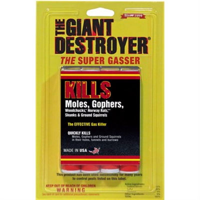 Giant Destroyer&reg; Rodent Gasser 4pk