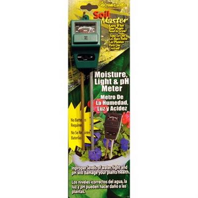 Soil Master&trade; Moisture, Light & pH Meter