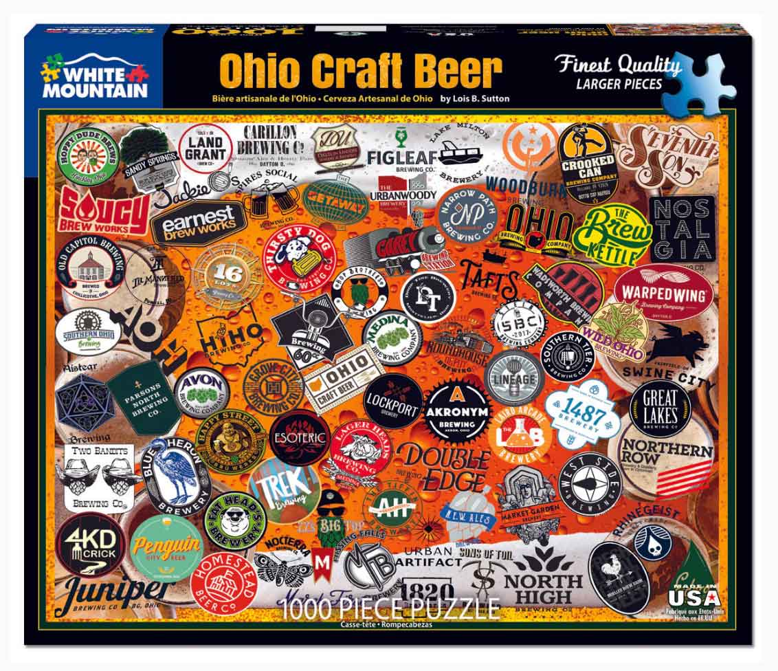 Ohio Craft Beer 1000 Piece Puzzle