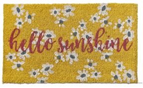 HELLO SUNSHINE COIR DOORMAT