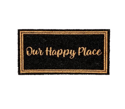 HAPPY PLACE COIR DOORMAT