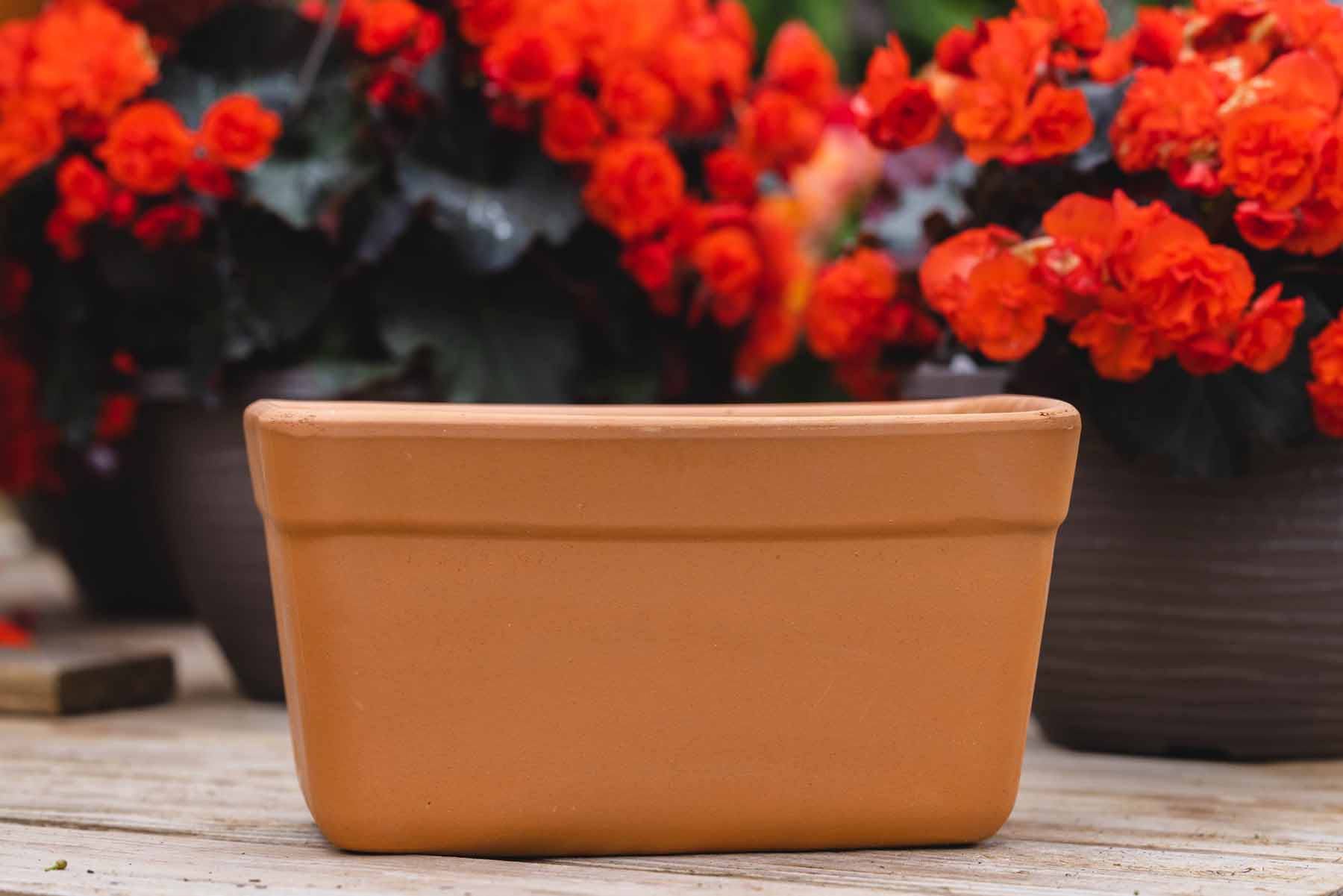 30cm Orange Window Box