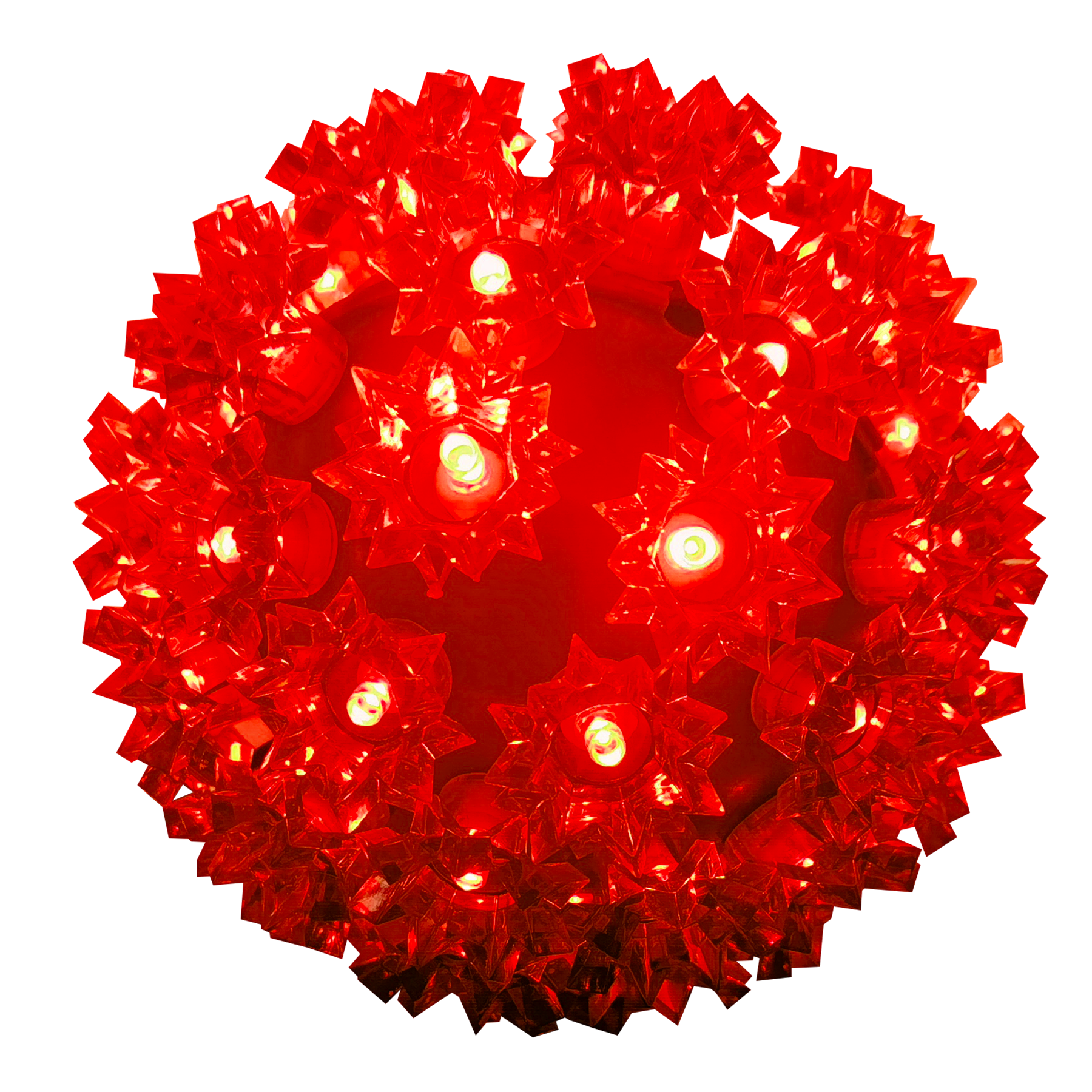 5.5" Red Starlight Sphere