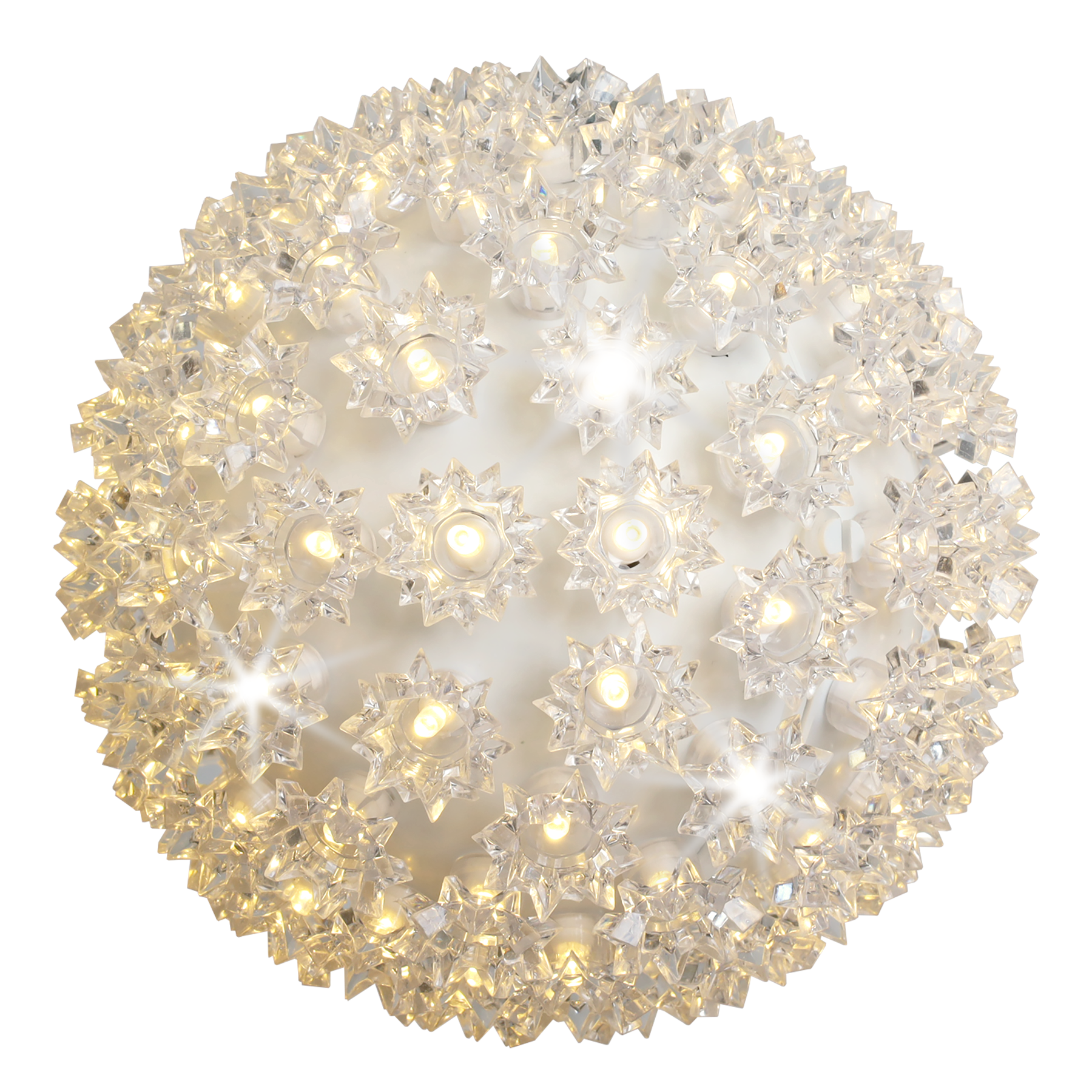 7.5" Warm White Twinkling Starlight Sphere