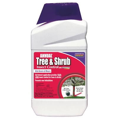 Annual Tree & Shrub Insect Control drench 32oz concentrate