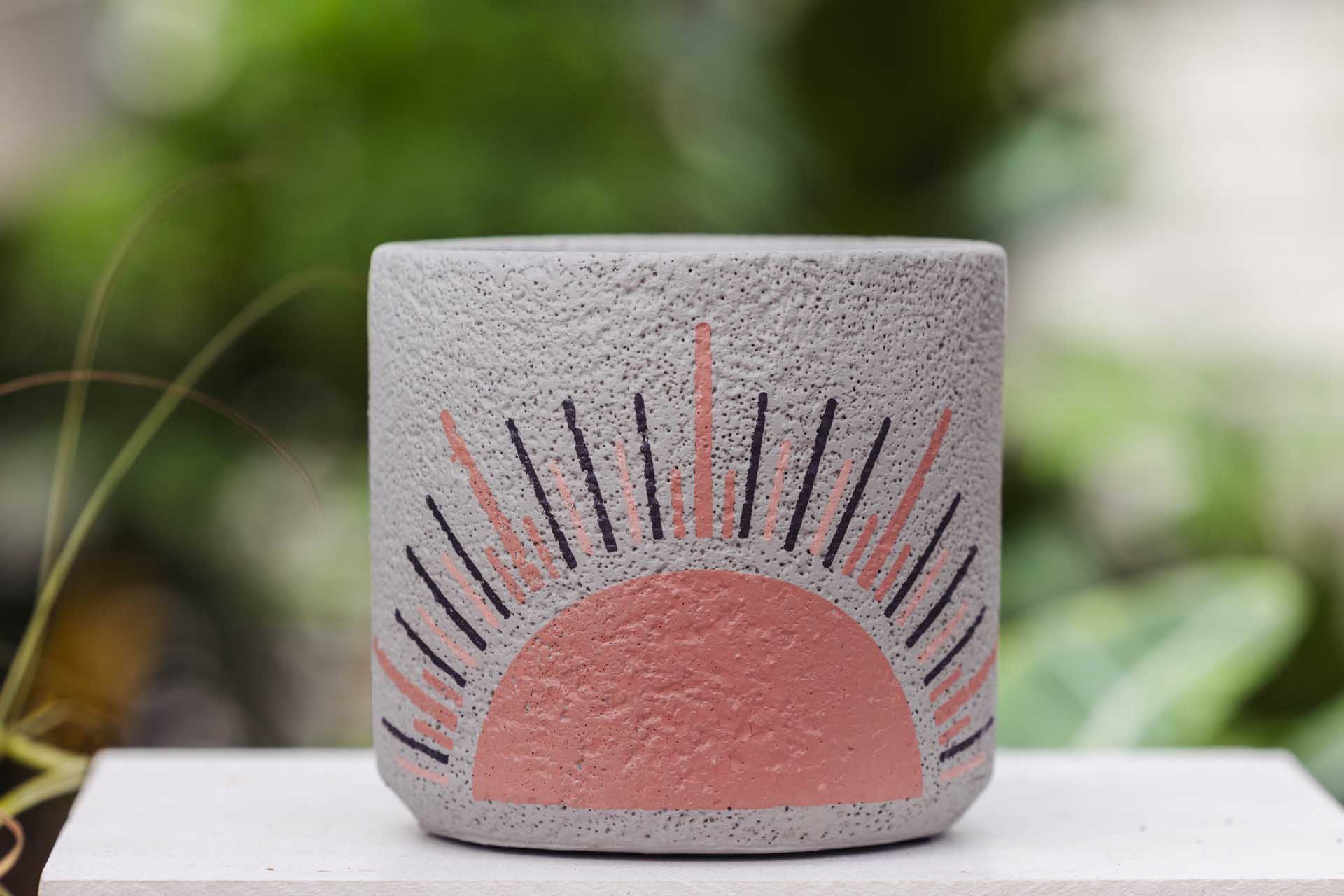 4" Sunrise Cache Pot