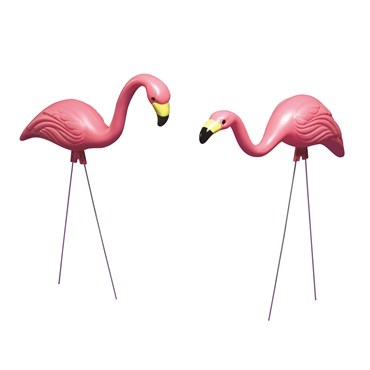 Pink Flamingos 20 inch 2 pack