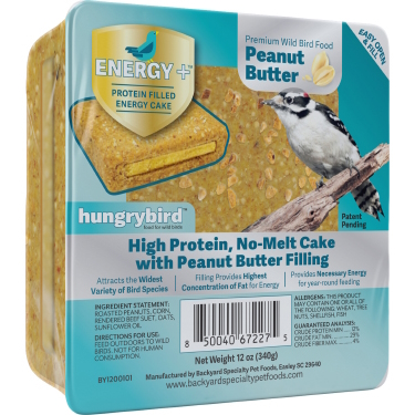 Hungrybird Energy Cake Peanut Butter Filling 12oz