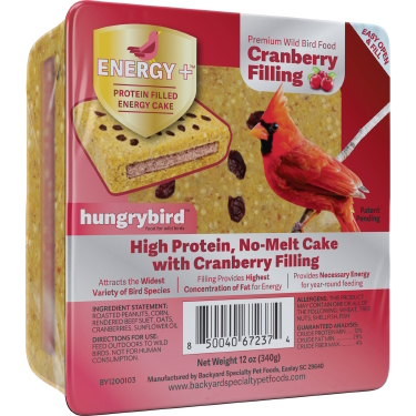 Hungrybird Energy Cake Cranberry Filling 12oz