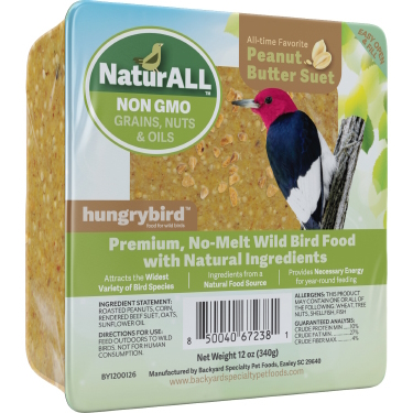 Hungrybird NaturALL Energy Cake Peanut Butter 12oz