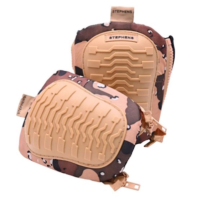Zip Wrap Strapless Knee Pads Desert Camo