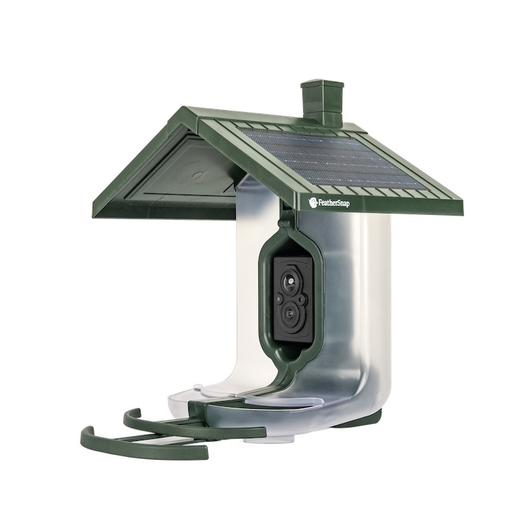FeatherSnap&trade; Scout Solar Smart Birdfeeder