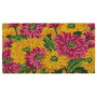 Dahlias Coir Garden Mat