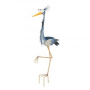 Goofy Blue Heron Garden Stake