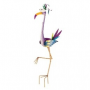 Goofy Purple Heron Garden Stake