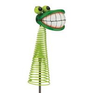 Frog Smile Garden Stake