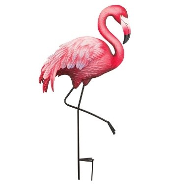 Flamingo Garden Stake