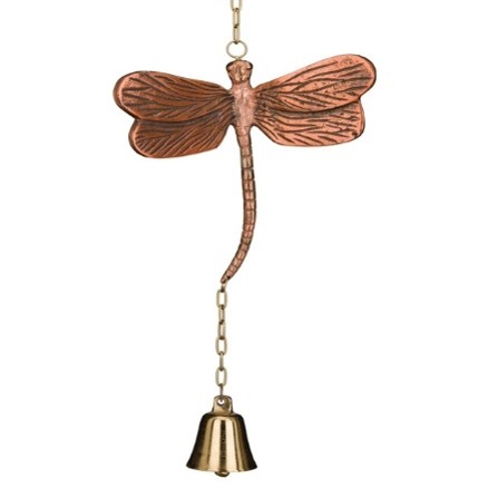 Dragonfly Cast Aluminum Garden Bell