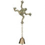 Frog Cast Aluminum Garden Bell