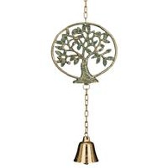 Tree Of Life Cast Aluminum Garden Bell