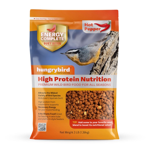 Hungrybird Hot Pepper Suet Bites 3 lb