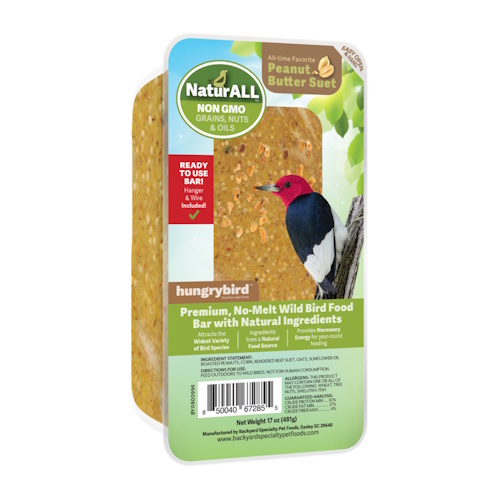 NaturALL&trade; Peanut Suet Bar 17oz