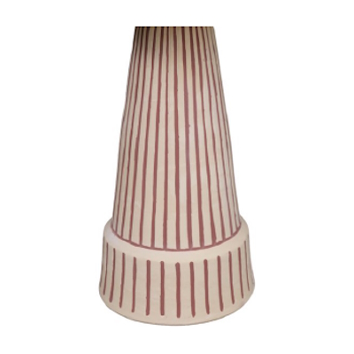 Natural Birdbath Base Only Brown