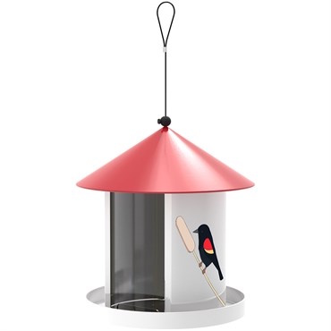 Eggpicnic&trade; Metal Hopper Feeder