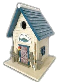 Fishing Lodge Birdhouse