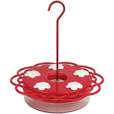 2-N-1 Plastic Dish Hummingbird Feeder