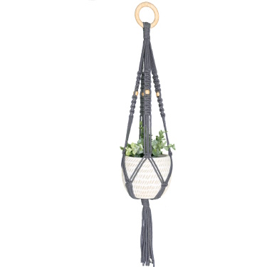 Macram&eacute; Short Textured Gray