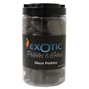 Polished Black Pebbles 5lb