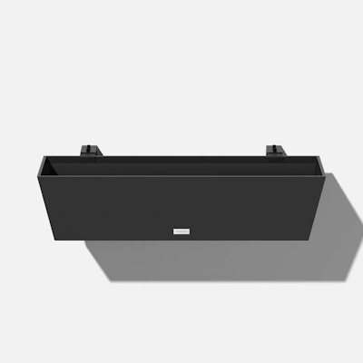 Window Box Planter 10x36x9 plus Bracket