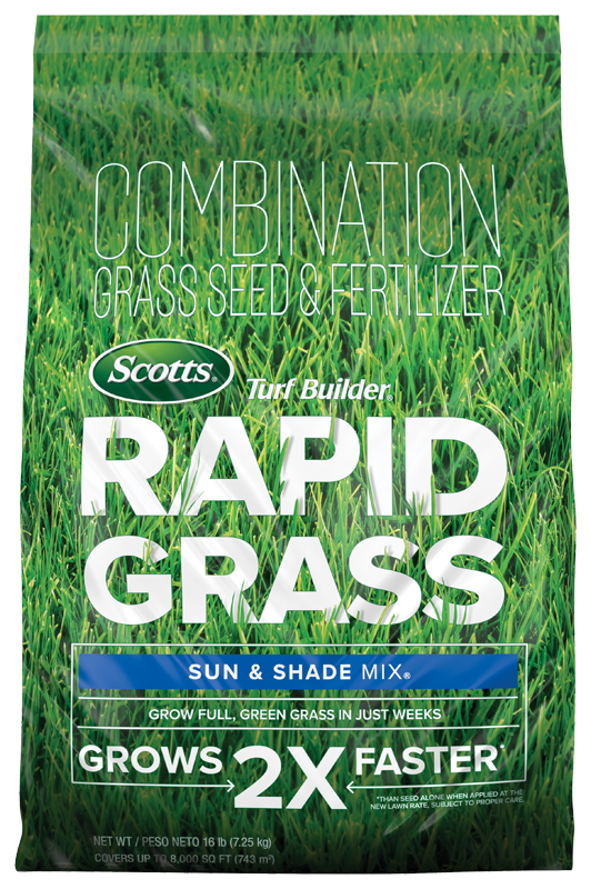 Turf Builder&reg; Rapid Grass Sun & Shade Mix 5.6lb