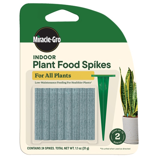Miracle-Gro&reg; Houseplant fertilizer spike 24pk